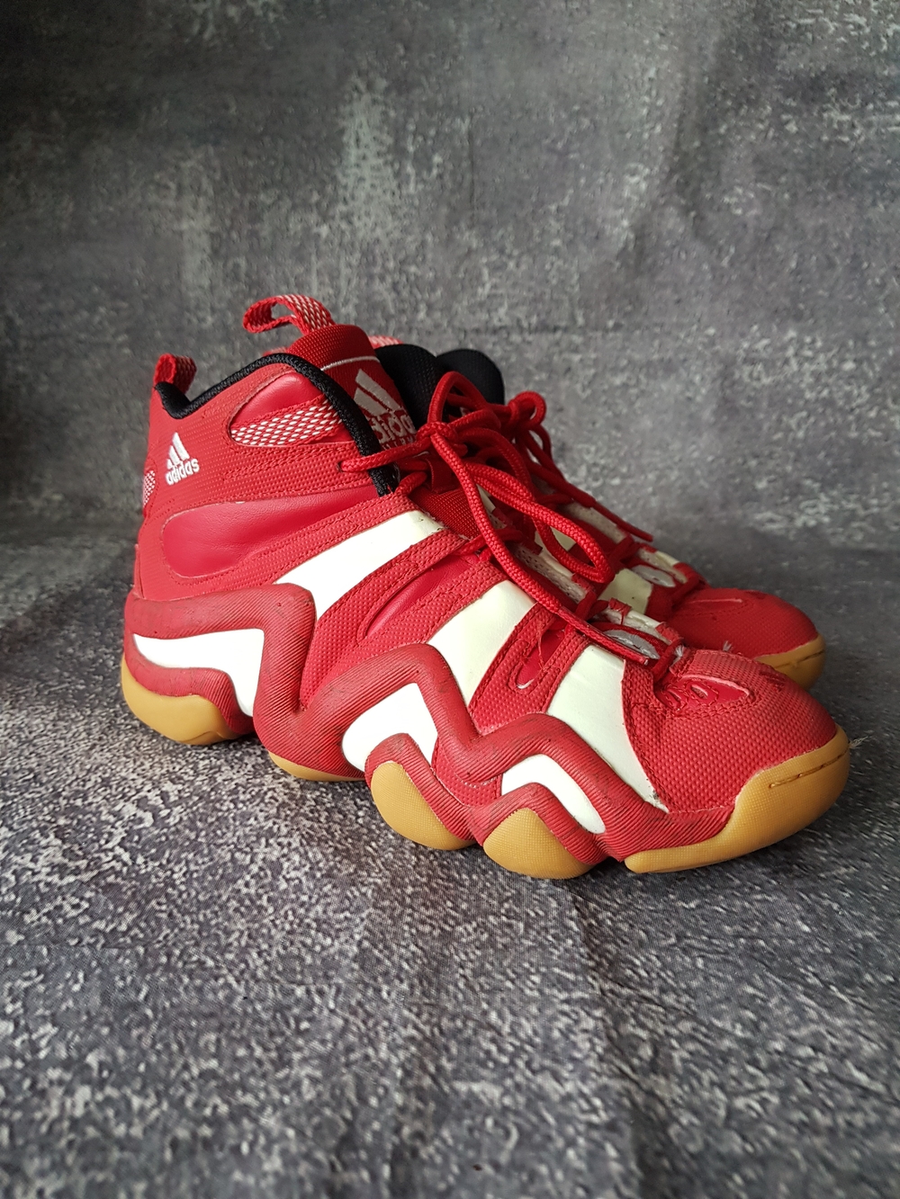 Adidas Kobe Crazy 8 Scarlet Red Gum Basketball Shoe's/Sneakers C75829